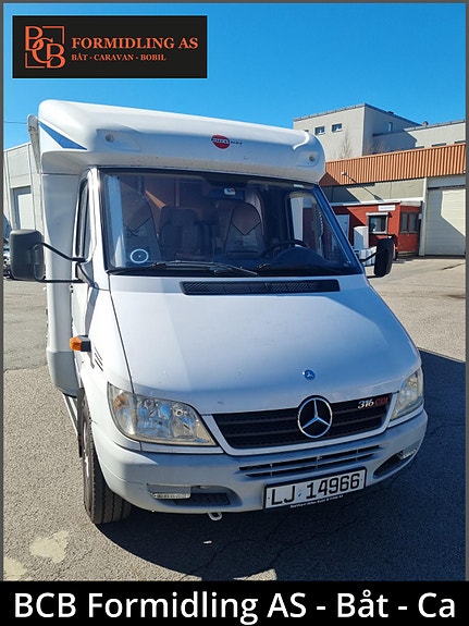 Bürstner T-STAR 680 316CDI Mercedes/Bakhjulstrekk/Automat/Ny Motor/Sykkelstativ+++