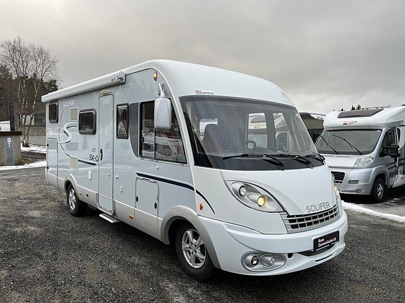 Solifer  Jet X-Go SX-O 673 kan reg på 3850 kg // Senkeseng, Solcelle, Truma, Dieselvarmer//