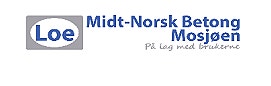 Loe Midt-Norsk Betong Mosjøen logo