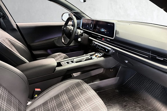 Lys og luftig kupé gir en avslappende atmosfære