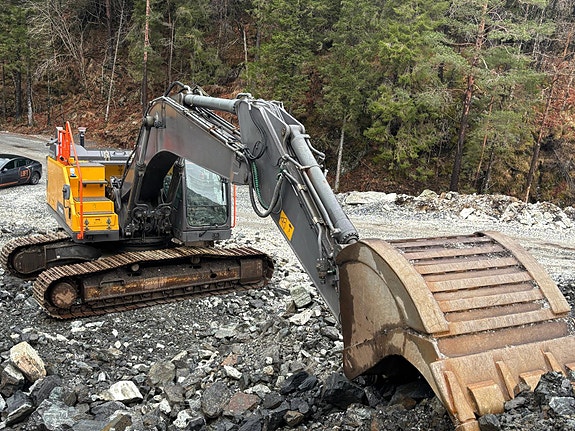 Volvo EC250EL - Iscanlaser GPS - Tannskuffe - Hurtigfeste - Ny sertifisering - Leveringsklar