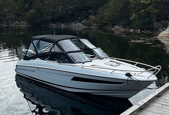 Askeladden C65c Topline pakke + masse ekstra utstyr! Båten befinner seg i Egersu 4 of 5