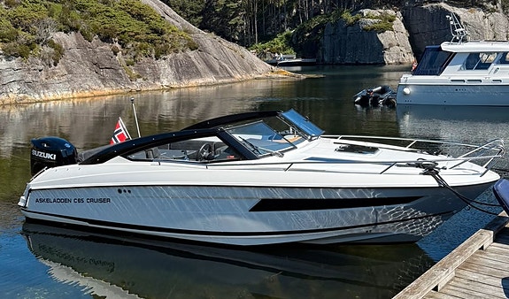Askeladden C65c Topline pakke + masse ekstra utstyr! Båten befinner seg i Egersu 5 of 5