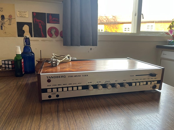 TANDBERG TA 300M & SØLVSUPER 11