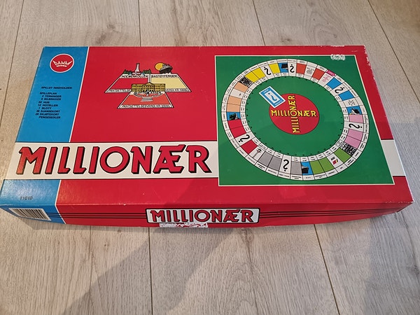 Komplett Vintage Millionær brettspill