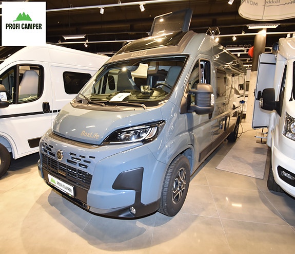Knaus BOXLIFE 600 ME PLATINUM SELECTION BOXLIFE 600 ME PLATINUM SELECTION 5.99m Langsgående senger m/sengeplass for 4 bak