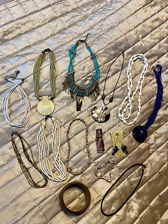 Boho chic smykkepakke vintage