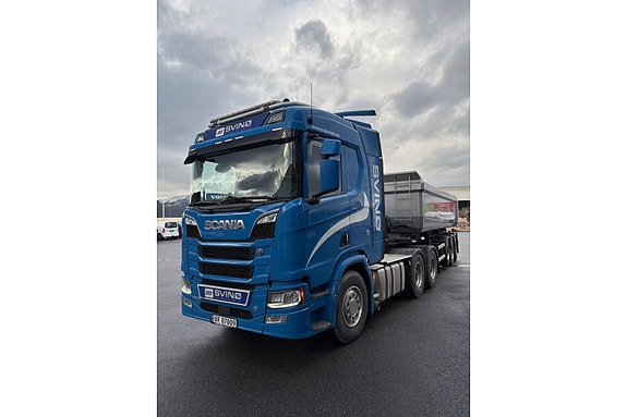 Scania R650 Scania R650 hydraulikk trekkvogn med Tipp semi