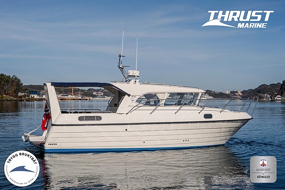 Viknes 880 - Forbedret skrog, Yanmar 260 hk, baug/hekkthruster, 675 timer