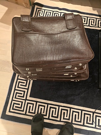 Cavalet retro vintage koffertsett komplett! Unik mulighet.