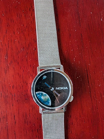 Vintage Nokia "Space" klokke