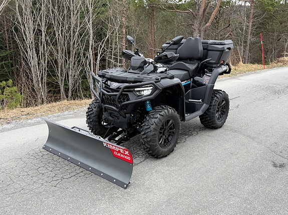 CFMOTO CFORCE 1000 - T3B 60 KM/T / T3A 40km/t - Kjøres med bilsertifikat - Servo - Ledlys - Henger feste - Bagasjeboks - Fanger Foran & bak
