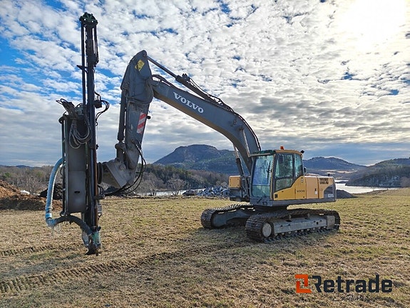 Volvo EC210Cl, Montabert Boretårn