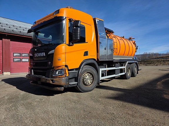 Scania P450 XT sugebil - Kaiser Eur-Mark påbygg - Nylig EU godkjent