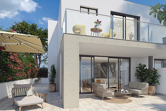 Nye boliger med privat hage | 3 soverom | Basseng | Nær La Cala de Mijas