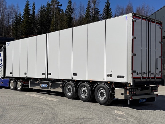 Närko FNA trailer med Carrier HE19, bommer, løft og sving PÅ LAGER KLAR FOR LEVERING