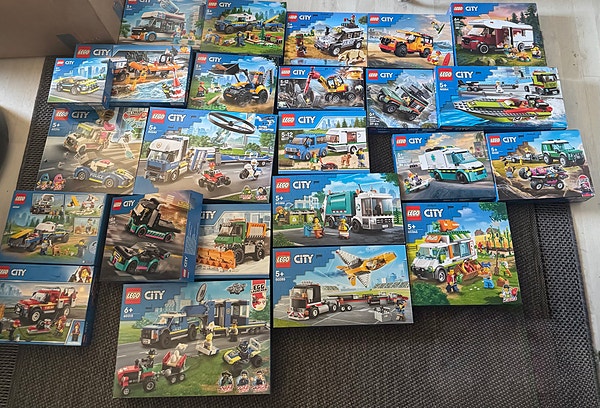 LEGO City sett samling