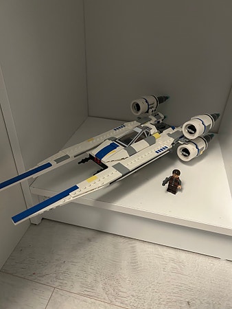 LEGO Star Wars romskip med minifigur
