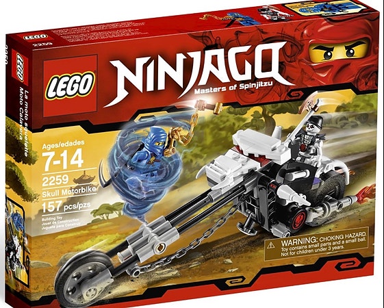 Lego ninjago 2259, komplett sett.