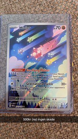 Pokémon kort selges