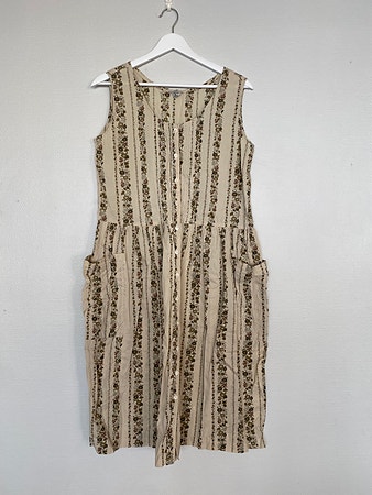 Vintage Kjole - 50-tall - S