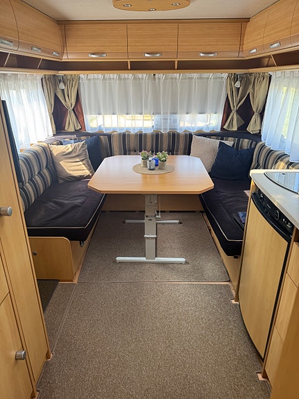 Dethleffs Camper 720 med køyer og frokostgruppe klart for innflytting, kan ta dyrere innbytte i bobil, campingvogn eller båt 17 of 24