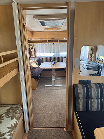 Dethleffs Camper 720 med køyer og frokostgruppe klart for innflytting, kan ta dyrere innbytte i bobil, campingvogn eller båt 10 of 24