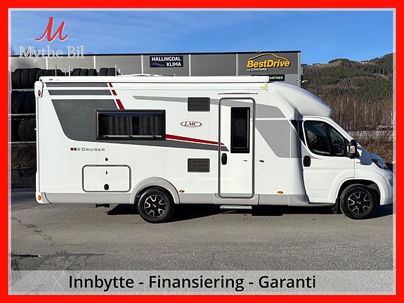 LMC T712 Road Cruiser 150Hk/ Aut/ 2 Enkle senger/ Dobbelt gul/ EL.Senkeseng++