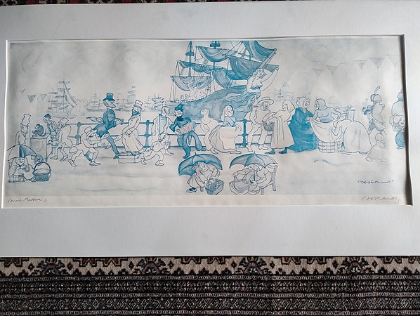 Signert kunst til salgs