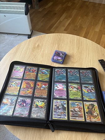 Pokémon kort selges