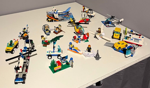 Lego diverse sett selges billig