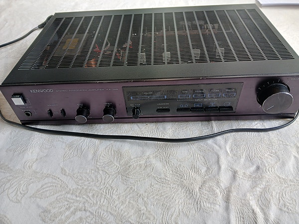 Kenwood KA-32B Stereo Integrert Forsterker • Vintage 80-talls Hi-Fi • Utestet