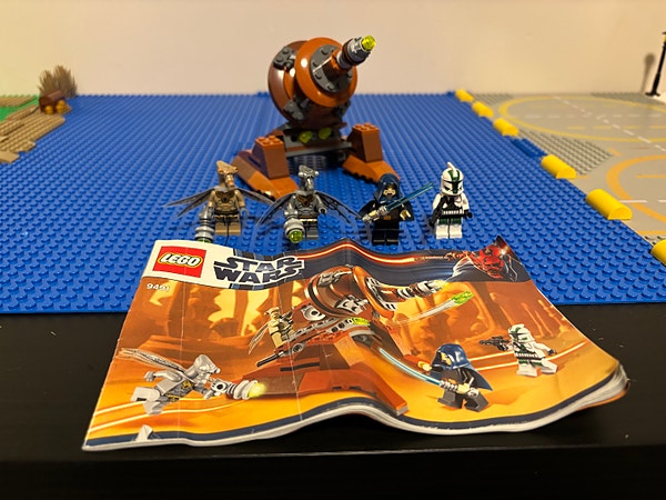 Star Wars Geonosian cannon, 9491