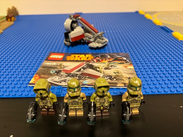 Star Wars Kashyyyk troopers 75035
