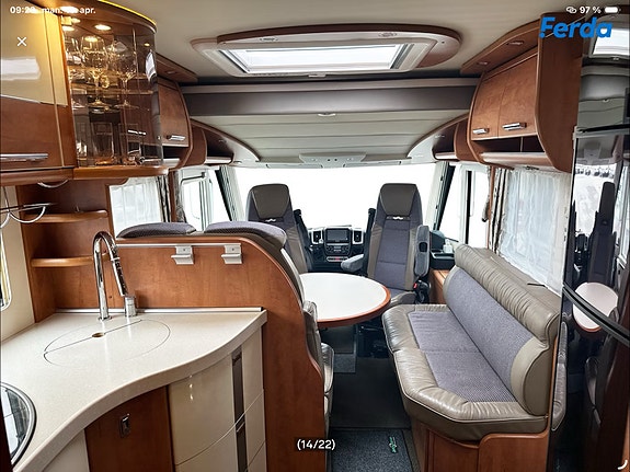 Carthago Carthago  Chil C-LineXL 5,5 LE  Med Hydrauliske støtteben  Nye sommer dekk 14 of 30