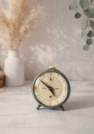 Peter Variant vintage klokke – elegant retro✨