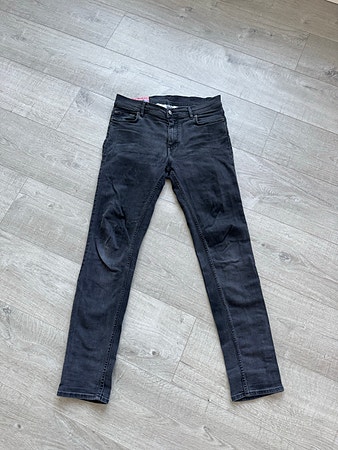 Acne Studios Blå Konst jeans herre W33 L32 svart denim