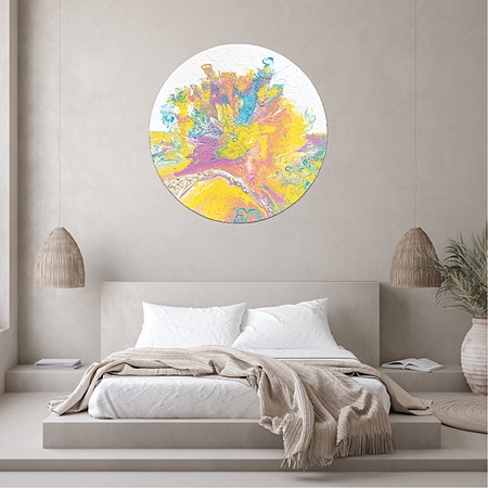 Stort maleri - Unikt original kunst