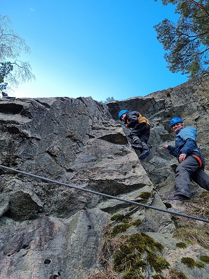 Drømmehagen`s egen Via Ferrata
