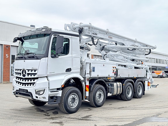 Mercedes-Benz Arocs 3248 Betong pumpe Everdigm ECP33ZX ubrukt 2025 modell