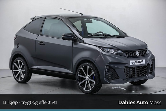 Aixam Coupe 9' skjerm, Apple CarPlay, ABS