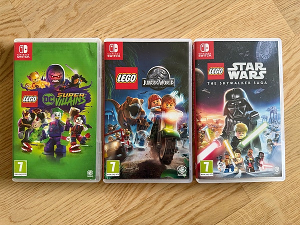 Lego DC Super-Villains/Jurassic World/Star Wars The Skywalker Saga