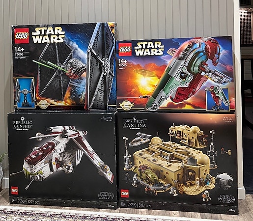 Lego Star Wars kolleksjon selges