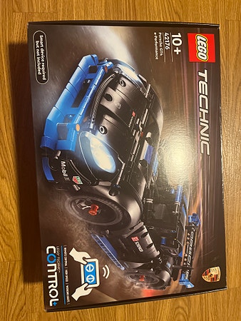 LEGO Technic 42109 RC Stunt Racer byggesett svart/blå