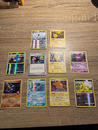 Pokémon kort selges!
