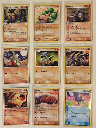 Pokemon Vintage Bundle 9 Kort Selges Samlet