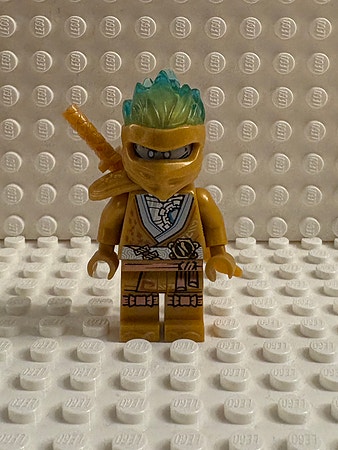 Lego Ninjago Zane minifigur