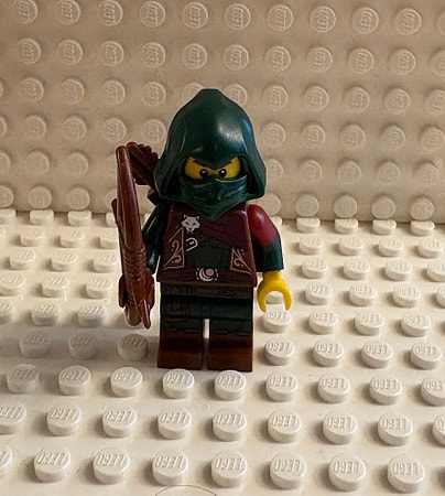 Lego Rouge minifigur