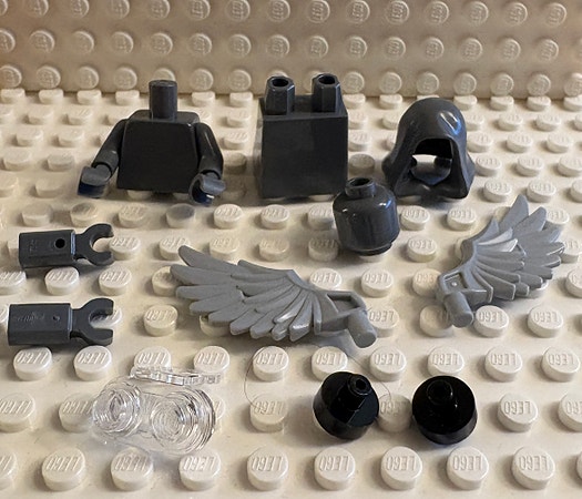 Lego Harry Potter Tom Riddel statue minifigur