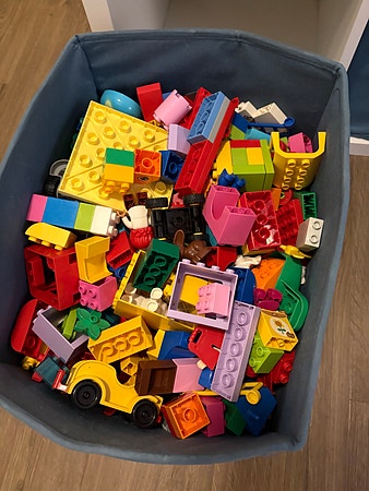 Lego Duplo klosser blandet sett